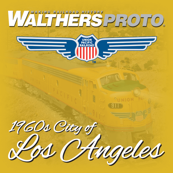 City of Los Angeles Streamliner in HO Scale from WalthersProto