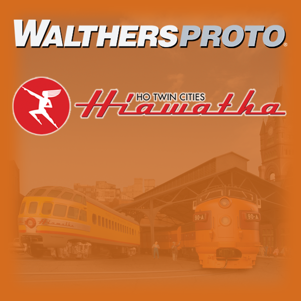 The Milwaukee Road Twin Cities Hiawatha in HO Scale from WalthersProto