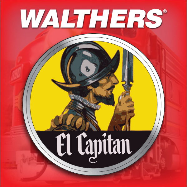 The 1956 Santa Fe El Capitan in HO Scale from WalthersProto