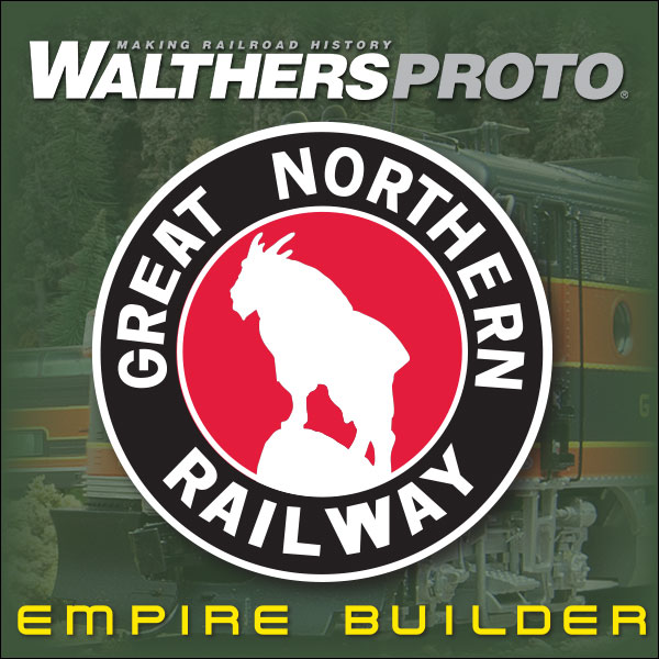 Great Northern Railway Empire Builder in HO Scale from WalthersProto