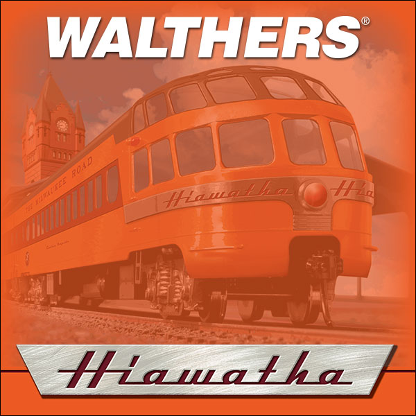 Hiawatha Milwaukee Road Streamliners in HO Scale from WalthersProto