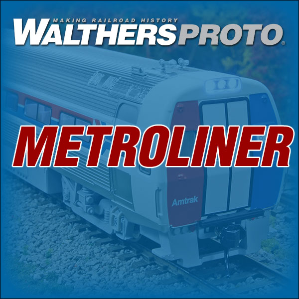 Amtrak Metroliner in HO Scale from WalthersProto