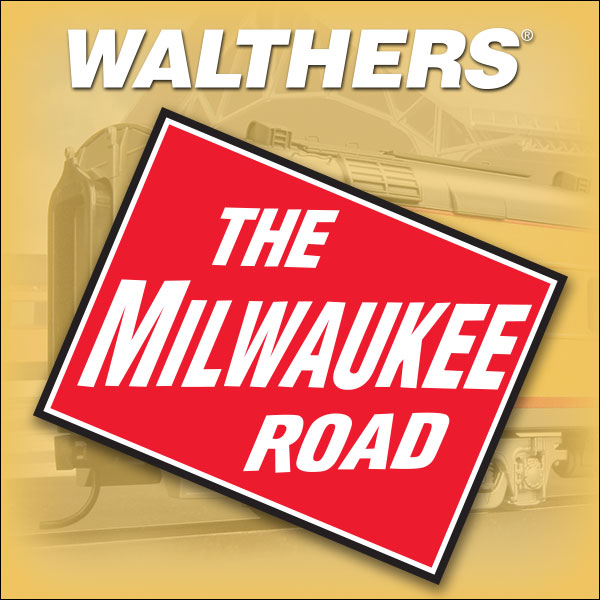 Milwaukee Road Streamliners in HO Scale from WalthersProto