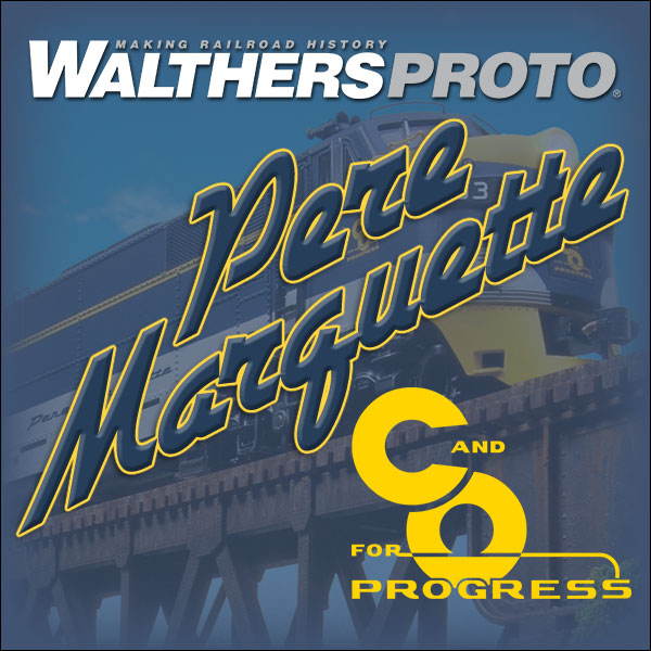 The C & O Pere Marquette in HO Scale from Walthers Proto